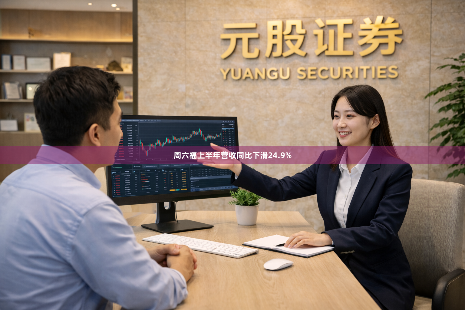 周六福上半年营收同比下滑24.9%