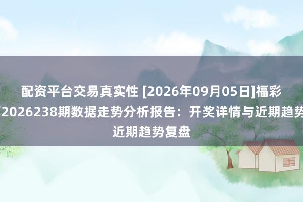 配资平台交易真实性 [2026年09月05日]福彩3D第2026238期数据走势分析报告：开奖详情与近期趋势复盘
